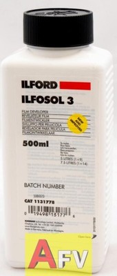 Ilfosol 3 wywoływacz do filmów Ilford 0,5L