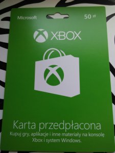 Microsoft Karta Przedpłacona Xbox Live 50 zł