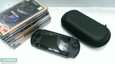 KONSOLA PSP 1004  + 5 GIER  + 8GB
