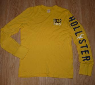 Hollister California - żółty longsleeve - S