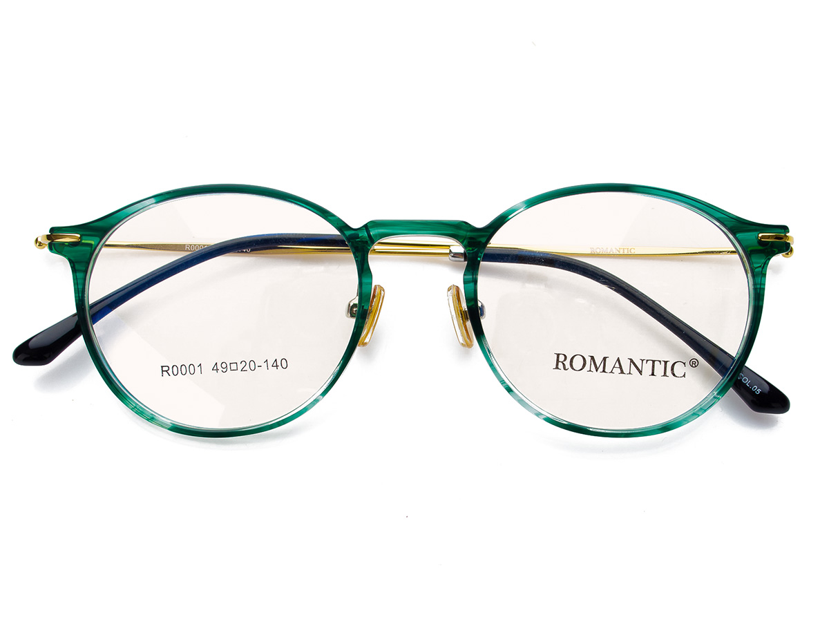 Okulary damskie owalne oprawki okularowe zielone - 7017314922 - oficjalne  archiwum Allegro