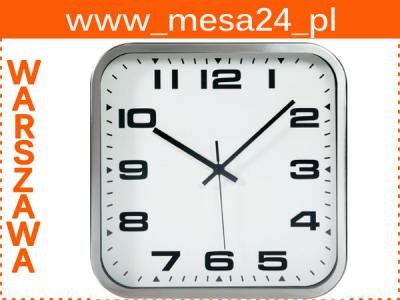 Zegar ścienny analogowy TFA 30 x 30 cm METALOWY