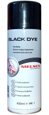 Nielsen Black Dye 400ml BARWNIK TAPICERKA DYWANIKI