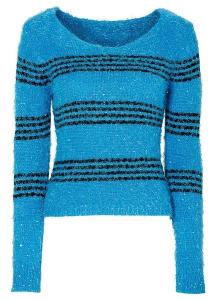 Sweter niebieski 40/42 L/XL 933577 bonprix
