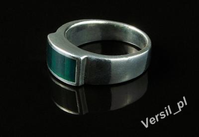 VERSIL - obrączka pierścionek SREBRO 0,925