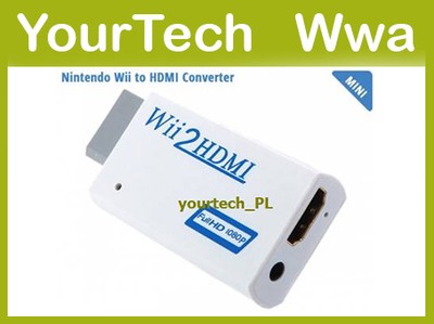 Adapter Wii do HDMI konwerter przejściówka TV Wwa