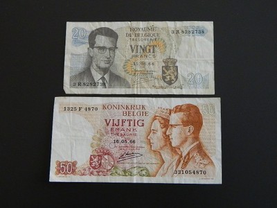 20,50 FRANKÓW 1964-66 BELGIA