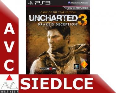 PS3 Uncharted 3: Drake's Deception SKLEP SIEDLCE