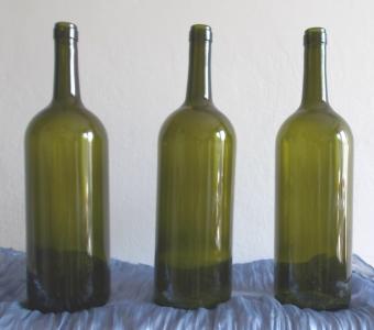 Butelka do wina 1,5 litra 1500ml zielona