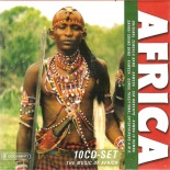 10 CD Music of Africa Kenya Zair Ghana Folia
