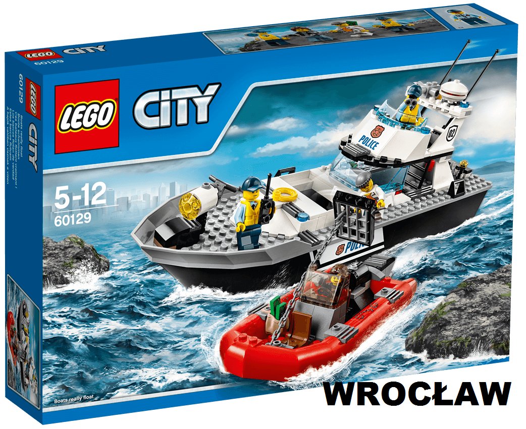 SKLEP ..: LEGO CITY 60129 Policyjna łódź patrolowa