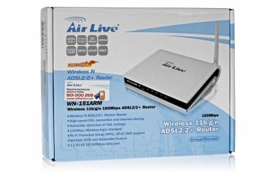 ROUTER BEZPRZEWODOWY ADSL 2/2+ AIR LIVE WN-151ARM