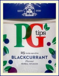 Pg Tips Blackcurrant Pyramid 25 Teabags
