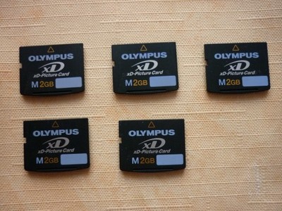 Karty pamięci Olympusa XD 2 GB M 100% oryginał