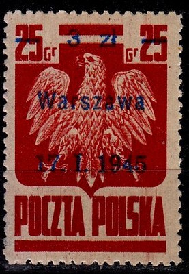 POLSKA,FI-348a **10 MIAST WYZWOLONYCH -WARSZAWA