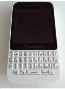 BlackBerry Q5 biały, używany, na gwarancji, ideał!