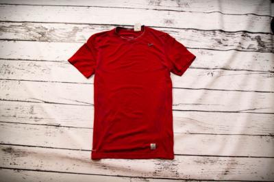 Nike PRO FIT Koszulka Męska Termoaktywna Red *L*