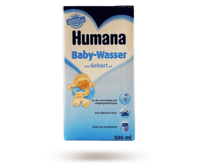 HUMANA Woda dla niemowląt 0,5L