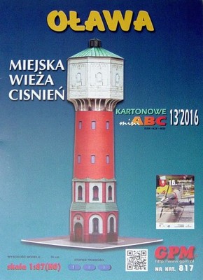 Oława - Wieża Ciśnień  1/87 GPM 817 Poznań