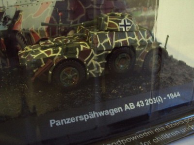 Panzerspahwag.AB 43 203i - 1944 1/72 Amercom