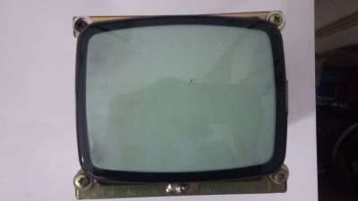 Telewizor kineskopowy mini 12,5cm przekątna ekranu