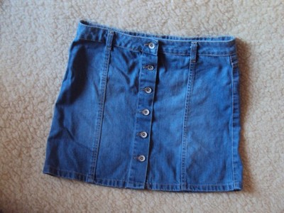 NEW LOOK Spodnica M 38 modna jeans 100% bawelna