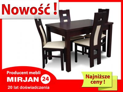 STYLOWY Zestaw R9 stół + 4 krzesła OD PRODUCENTA!