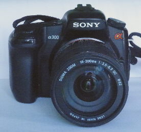 aparat fotograficzny Sony Alhpa300