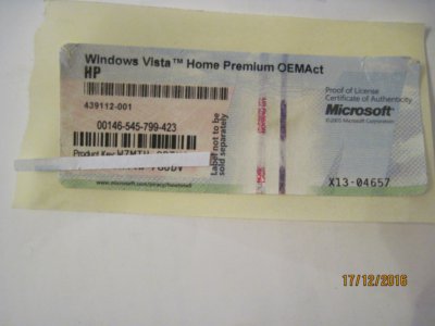 Oryginalny Windows Vista