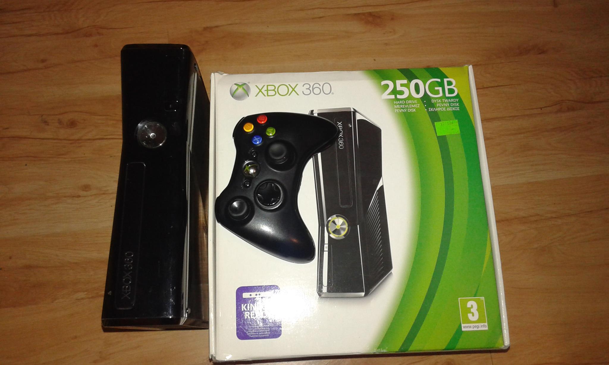 Xbox 360  250 GB + 43 gier