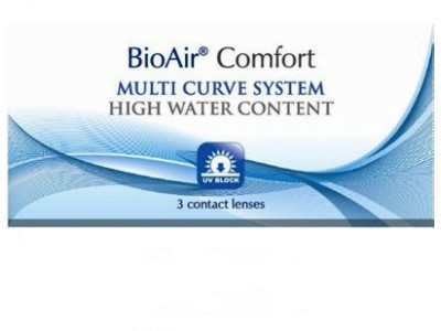 Soczewki kontaktowe BioAir Bio Air Comfort 3 szt