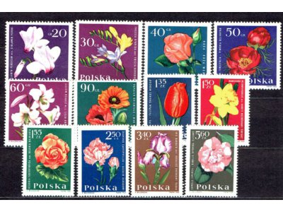Polska - Fi.1392-03 - kwiaty ogrodowe - **