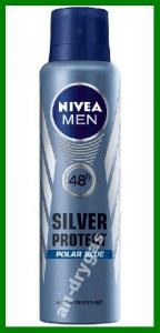 Nivea Dezodorant SILVER PROTECT POLAR BLUE spray m - 5357192940 - oficjalne  archiwum Allegro