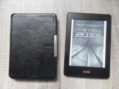 Amazon Kindle Paperwhite 2 bez reklam+ebooki+ETUI