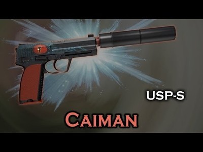 WYP -20% USP-S Kajman Caiman 5/5 PSC CS GO skin