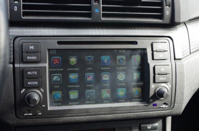 NAWIGACJA GPS RADIO 2DIN ANDROID 4.4.4 BMW 3 E46 - 6165651821 - oficjalne  archiwum Allegro