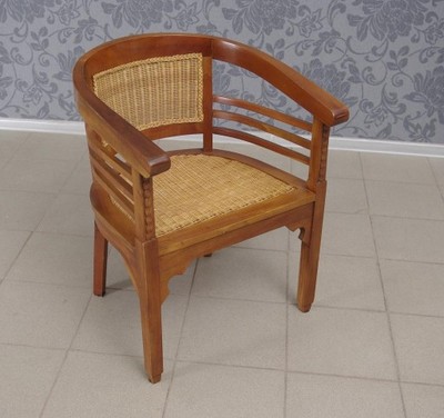 JARO 3363 Krzesło Fotel drewno egzotyczne 1 szt.
