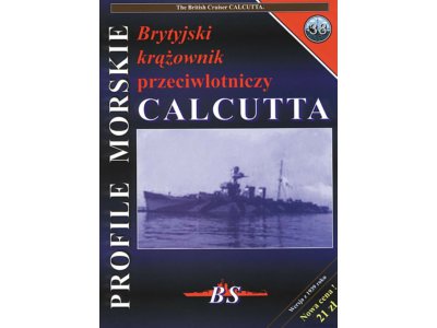PM-038 - HMS CALCUTTA '39' krążownik plot.