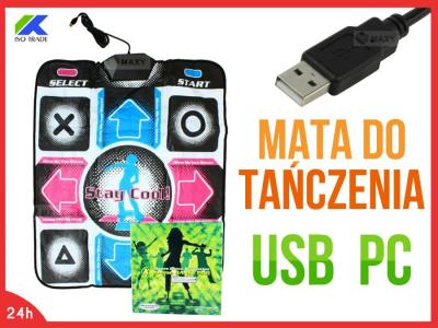 MATA DO TAŃCA TAŃCZENIA USB PC + GRA STEPMANIA