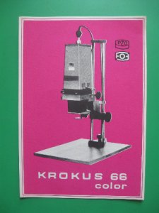 Powiększalnik KROKUS 66 Color Prezentacja