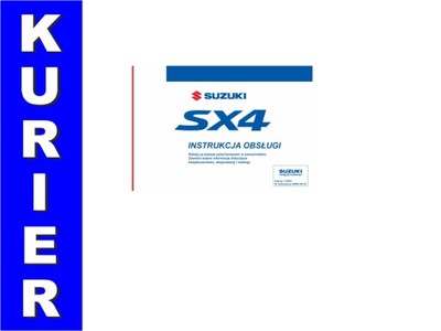 Suzuki SX4 +Sedan 2006-09+Radio CD Instrukcja Obsł