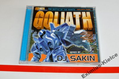 DJ Sakin - Goliath 6 - The Battle Of The Giants CD