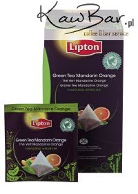 Herbata Lipton Green Tea Mandarin mandarynka