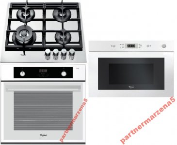 ZESTAW WHIRLPOOL AKT6465WH + AKP786WH + AMW498WH