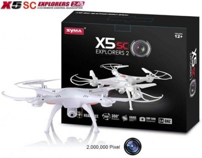 Dron SYMA X5SC Explorers 2 z kamerą HD + 2 baterie