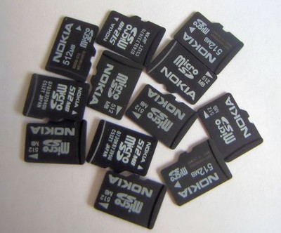 Karta pamięci NOKIA microSD 512MB micro SD 512 MB