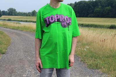 Modna zielona koszulka Stoprocent Stopro XXL