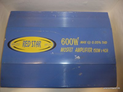 WZMACNIACZ RED STAR 600W