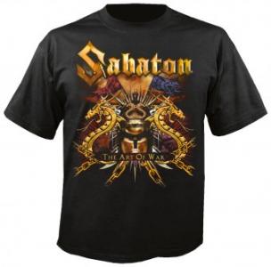SABATON The Art Of War T-Shirt R L Koszulka Czarna