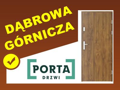 Drzwi zewnętrzne, wejściowe, stalowe PORTA Roma